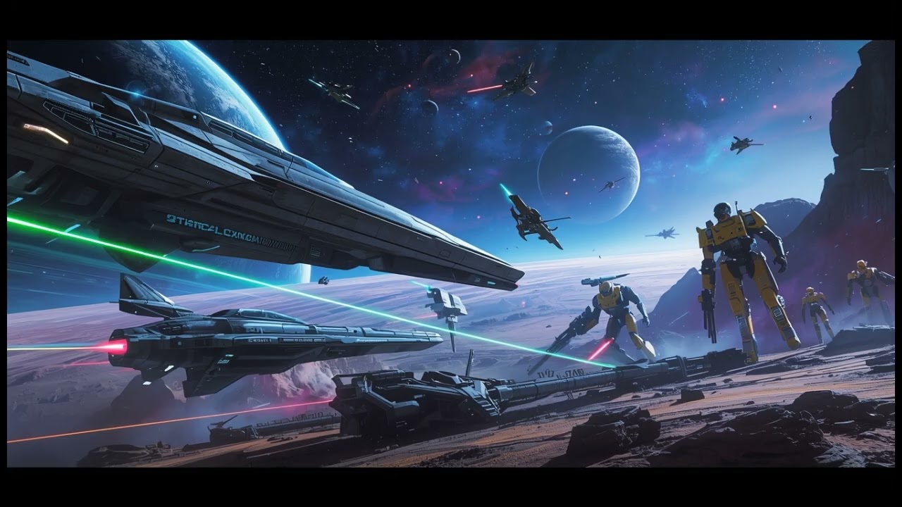 Dark Techno. War of the Planets.