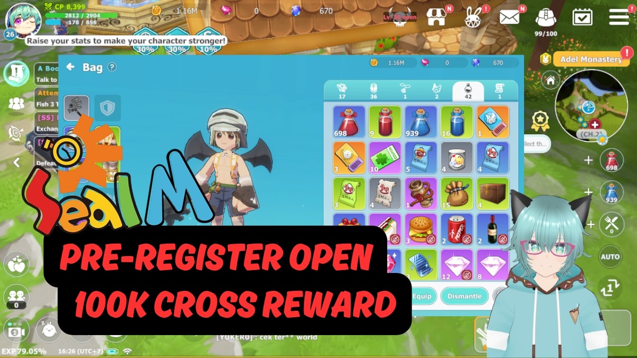 Seal M Cross Pre-Register Event and Class Review | Bisikin Gaming 🤫
