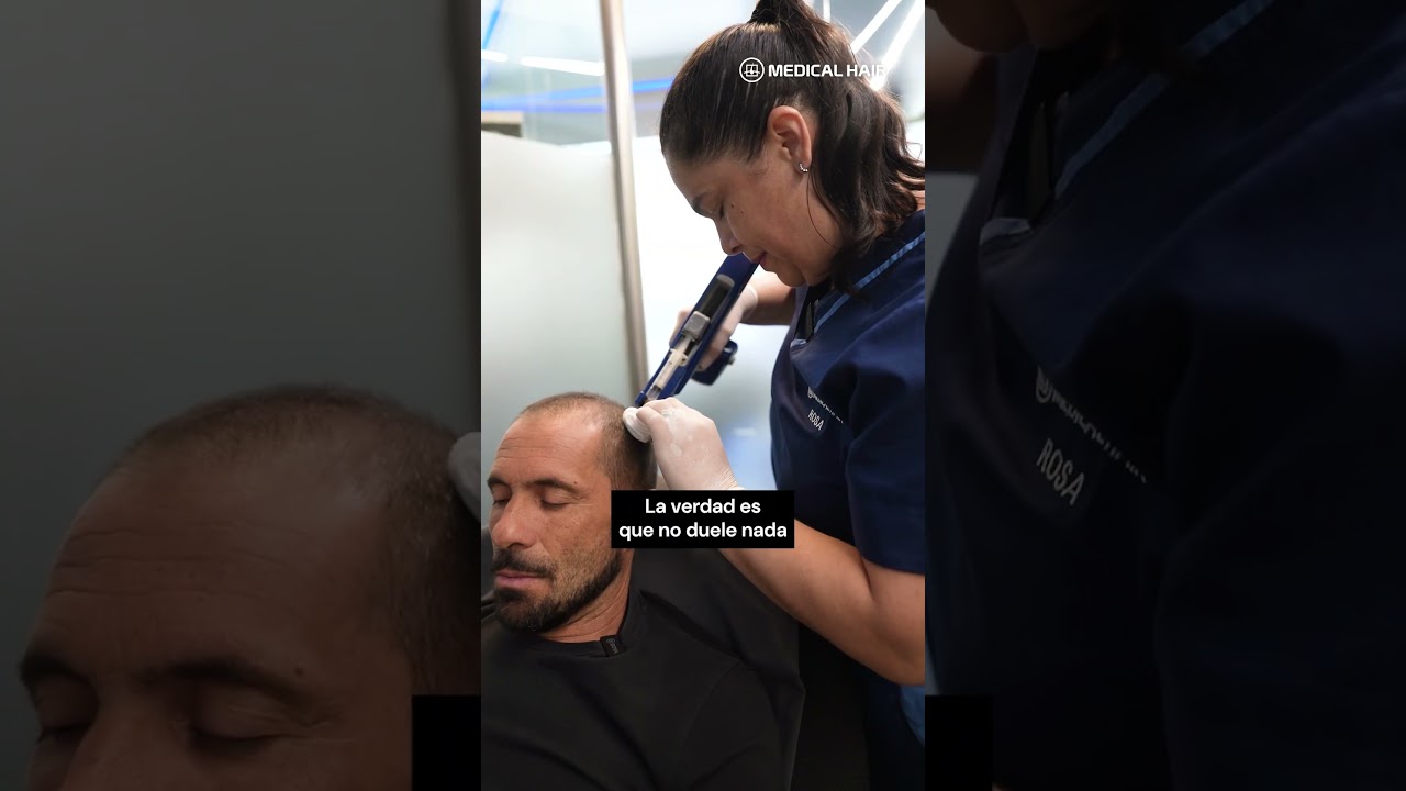 Lleg&oacute; Mart&iacute;n Souto para hacerse mesoterapia capilar. &iquest;Sab&eacute;s en qu&eacute; consiste?