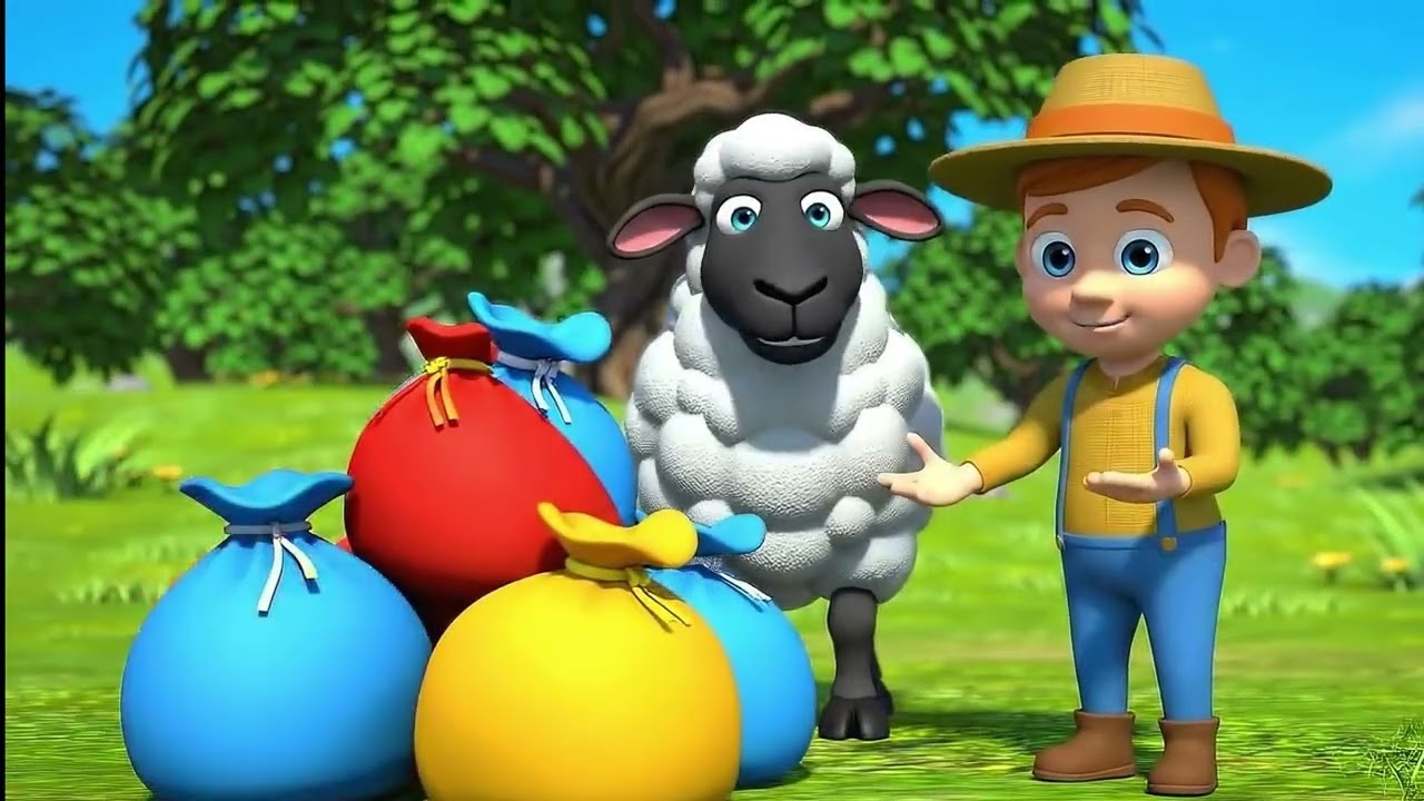 Baa Baa Black Sheep - Remix ( Baa Baa Fluffy Sheep ) Nursery Rhymes | Little Dreams