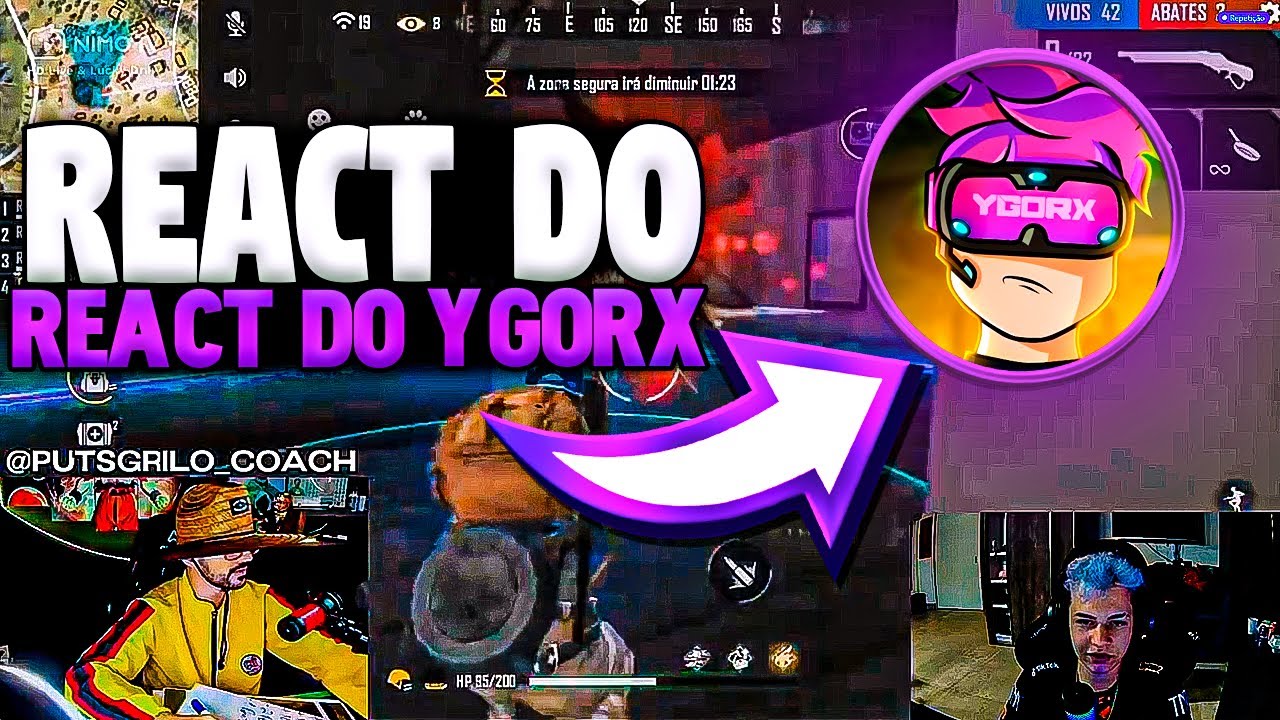TWO9 REAGINDO AO REACT DO YGORX