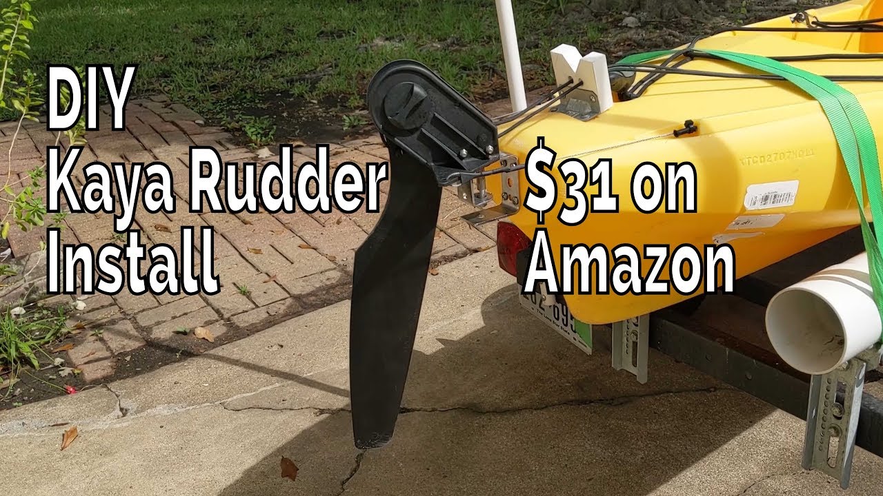 Kayak Rudder Installation DIY
