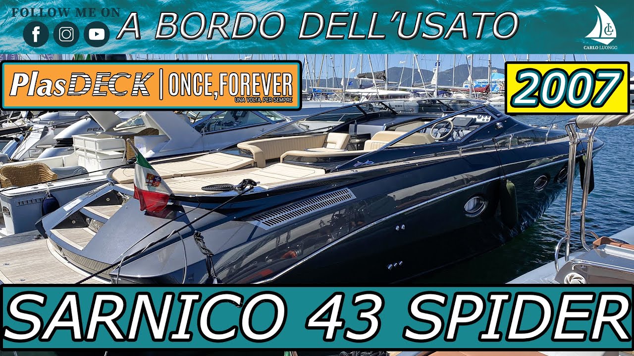 A bordo di Sarnico 43 spider | USATO 2007