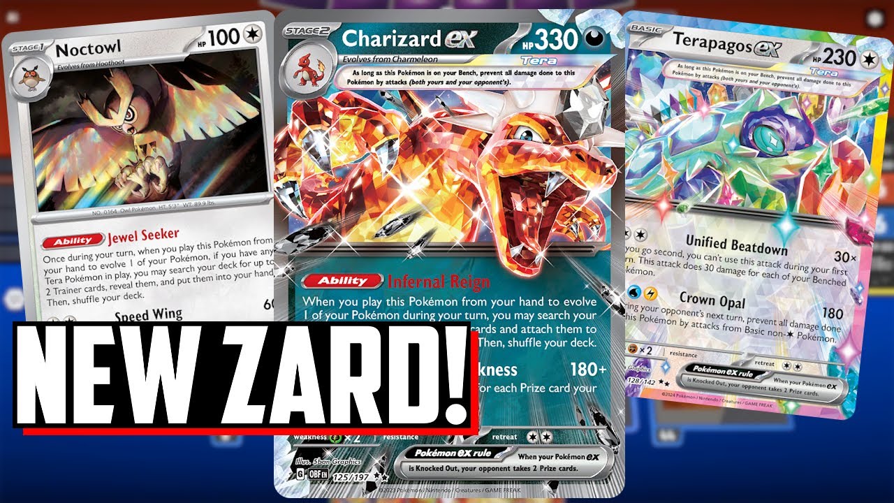 NEW Charizard ex deck with Terapagos ex is AWESOME (and maybe a preview of Charizard post-rotation?)
