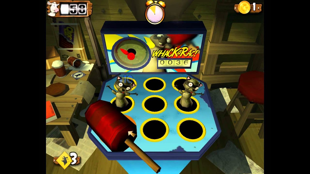 Barnyard (PC Game) - Whack-A-Rack