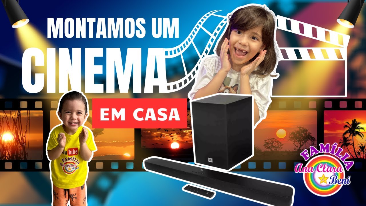 Montamos um Cinema em Casa com Soundbar — Mas o Manual Estava em Inglês! 😅📺