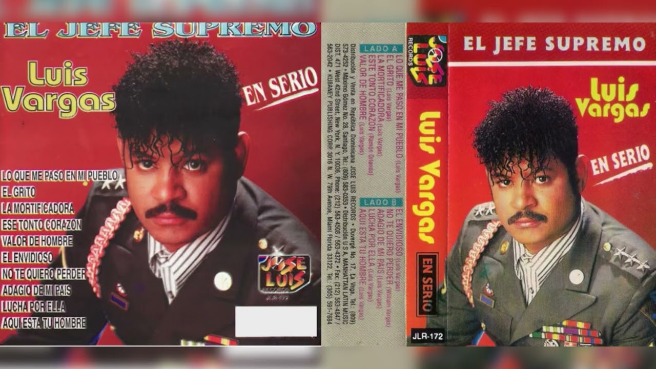 Luis Vargas - En serio Album