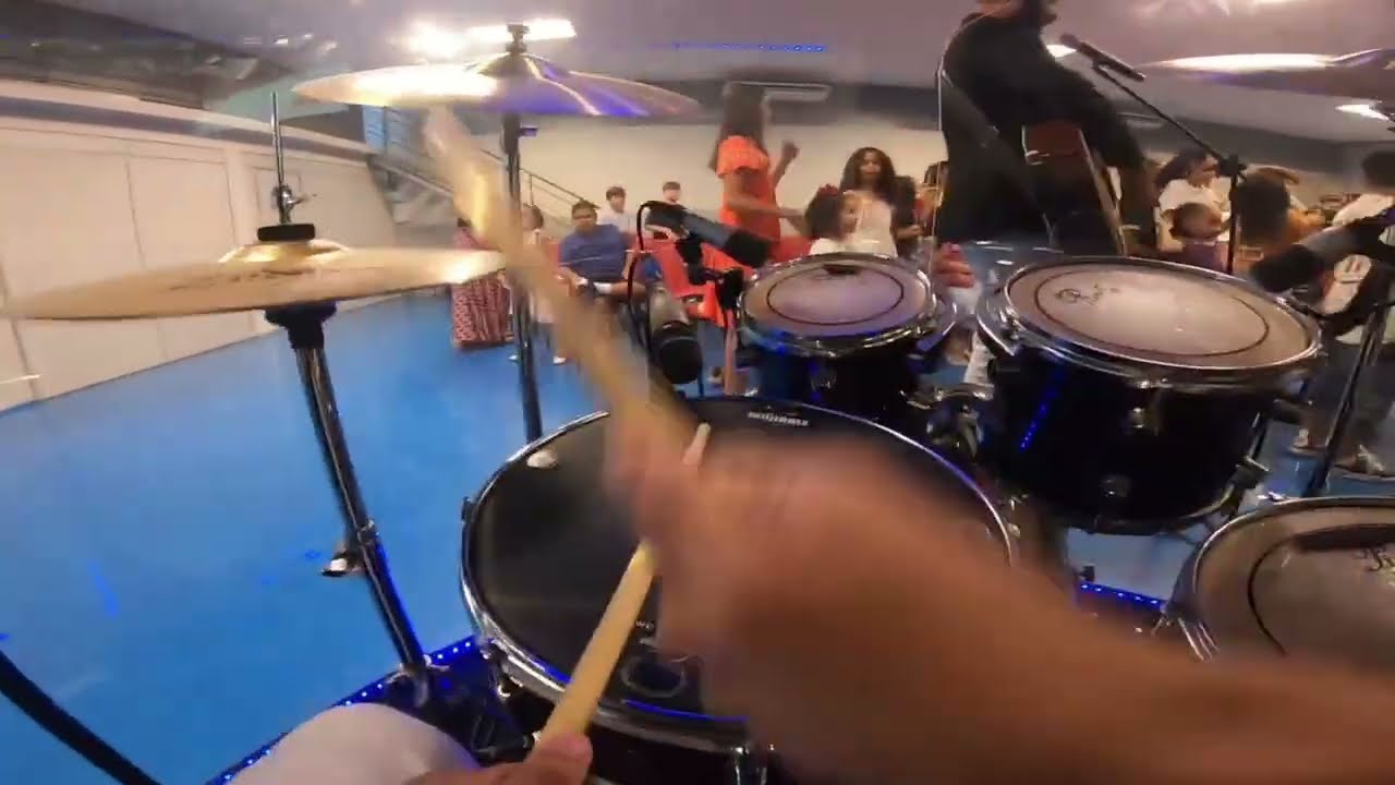 O Nosso General é Cristo - Drum Cam