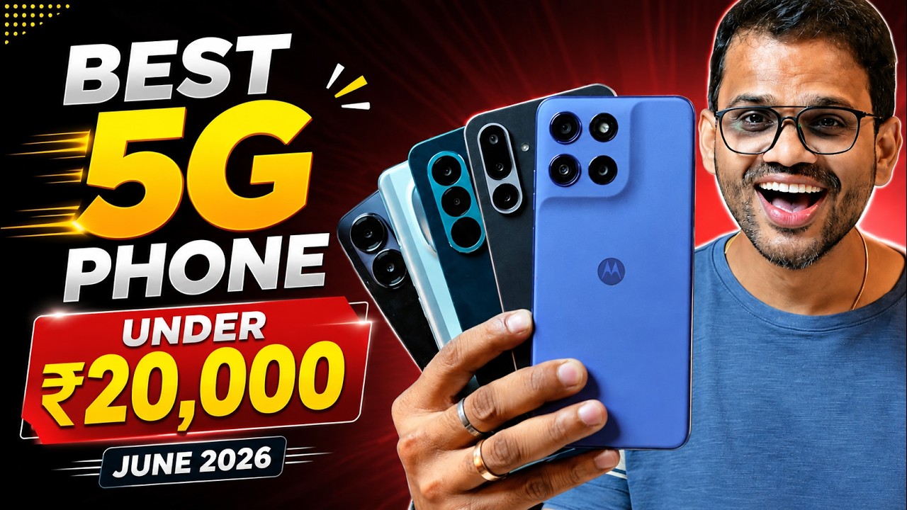 TOP 5 Best Phones Under 20000 in JUNE 2026 ✅ Best 5G Mobile Phones Under 20000