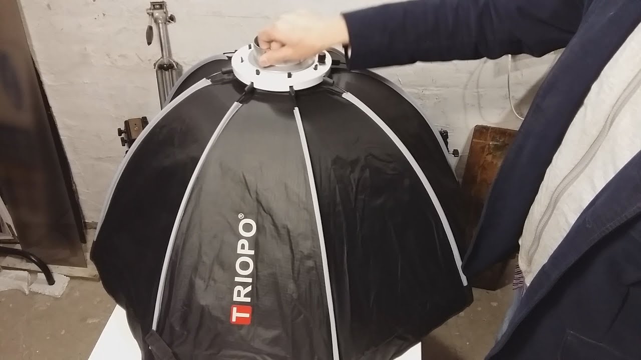 TRIOPO - octabox 90 cm/ Распаковка - light test/ За и против.