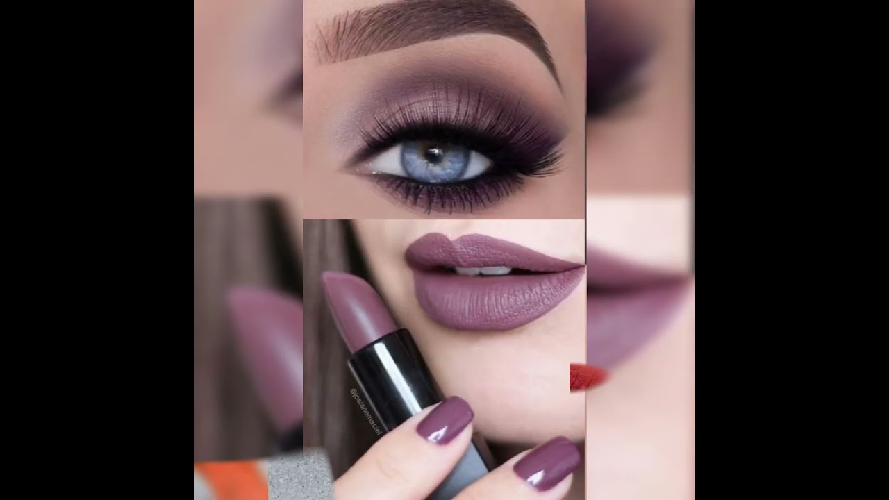 Beautiful makeup art  | Unique eye shades | Amazing nail art