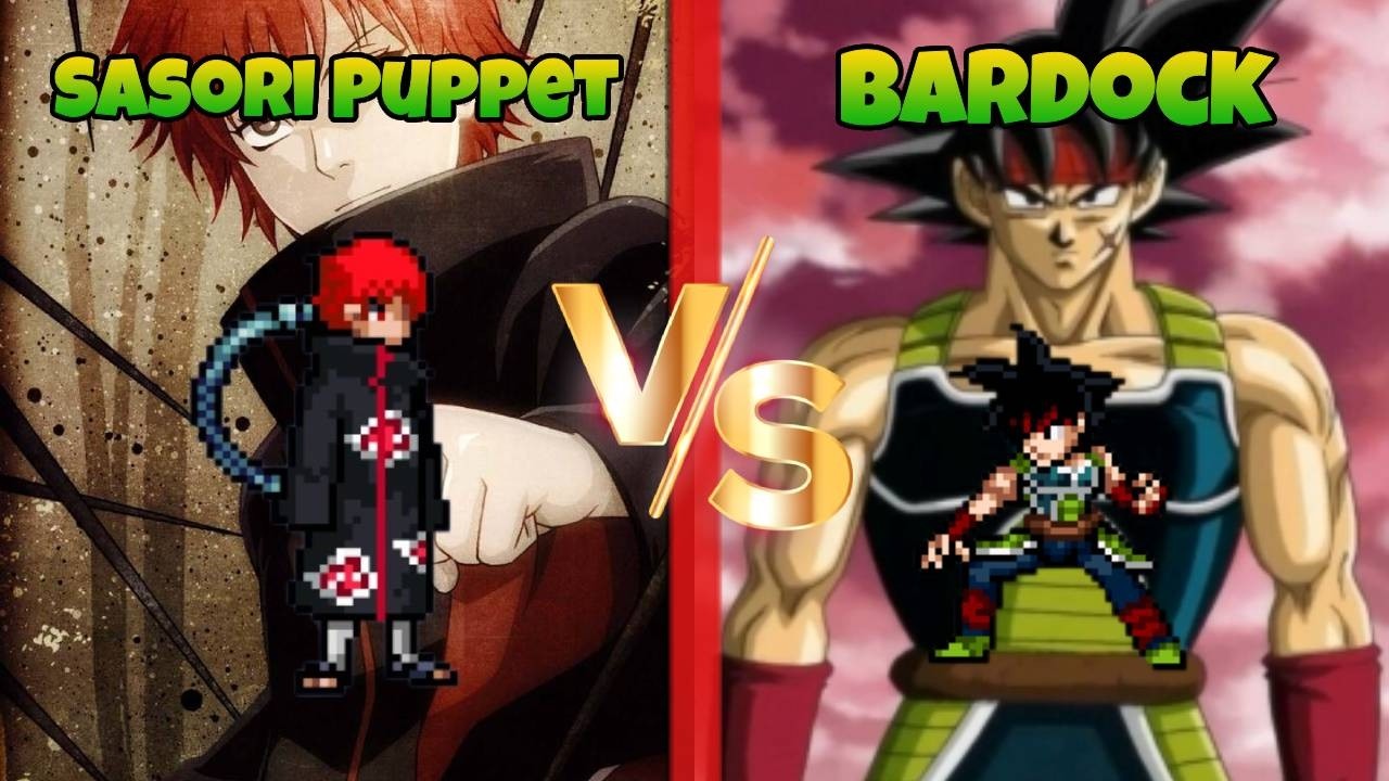 Jump Force MUGEN Sasori Puppet vs Bardock