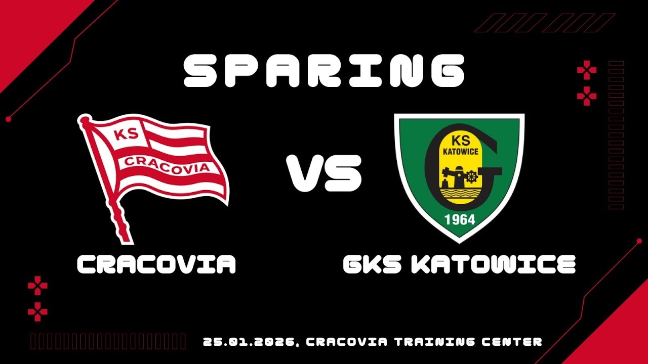 25.01.2026 Sparing: Cracovia vs GKS Katowice