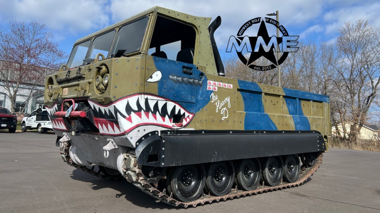 Гусеничный плавающий транспортер-транспортер M548A1 грузоподъемностью 6 тонн, как в сериале «Брат...