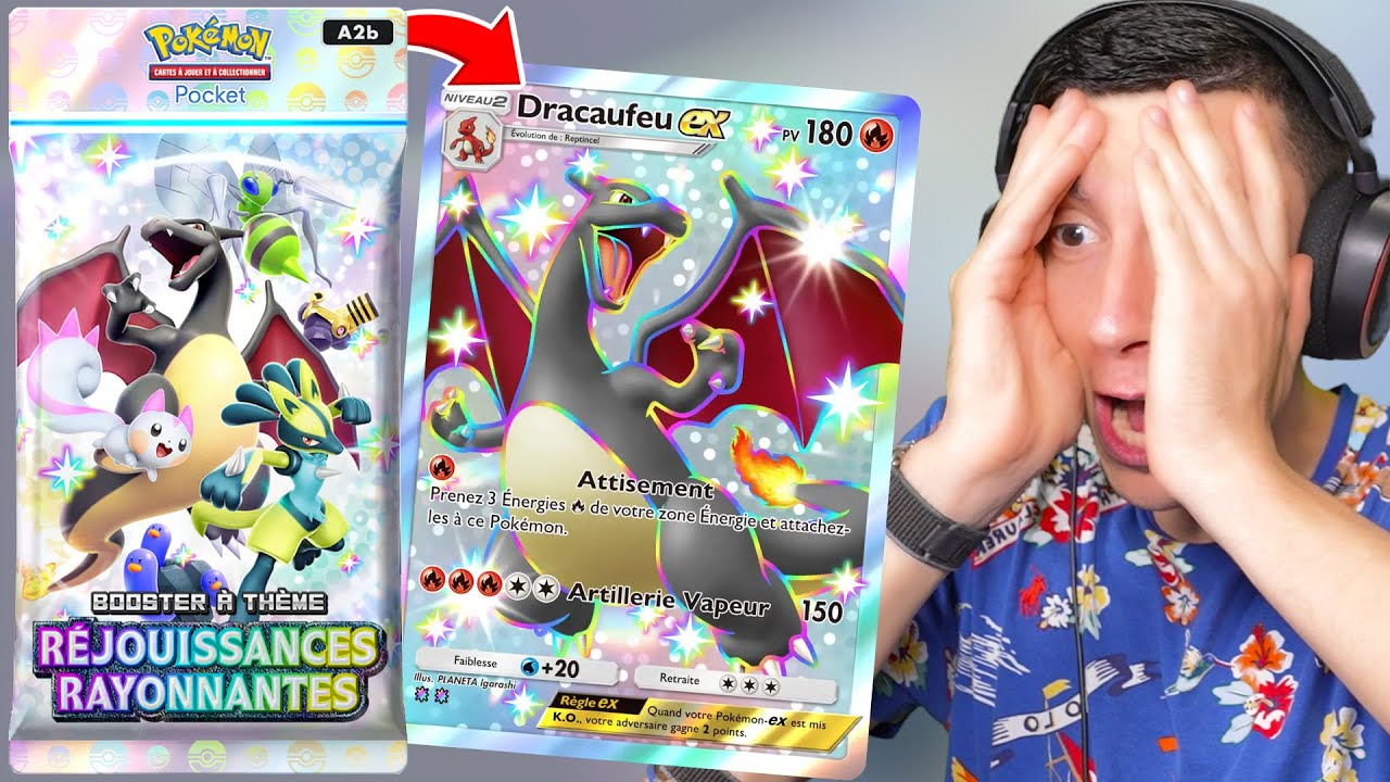 J'AI EU LE DRACAUFEU SHINY.. Ma vidéo la PLUS CHANCEUSE DE TOUTE ! Réjouissance Rayonnantes Pokemon