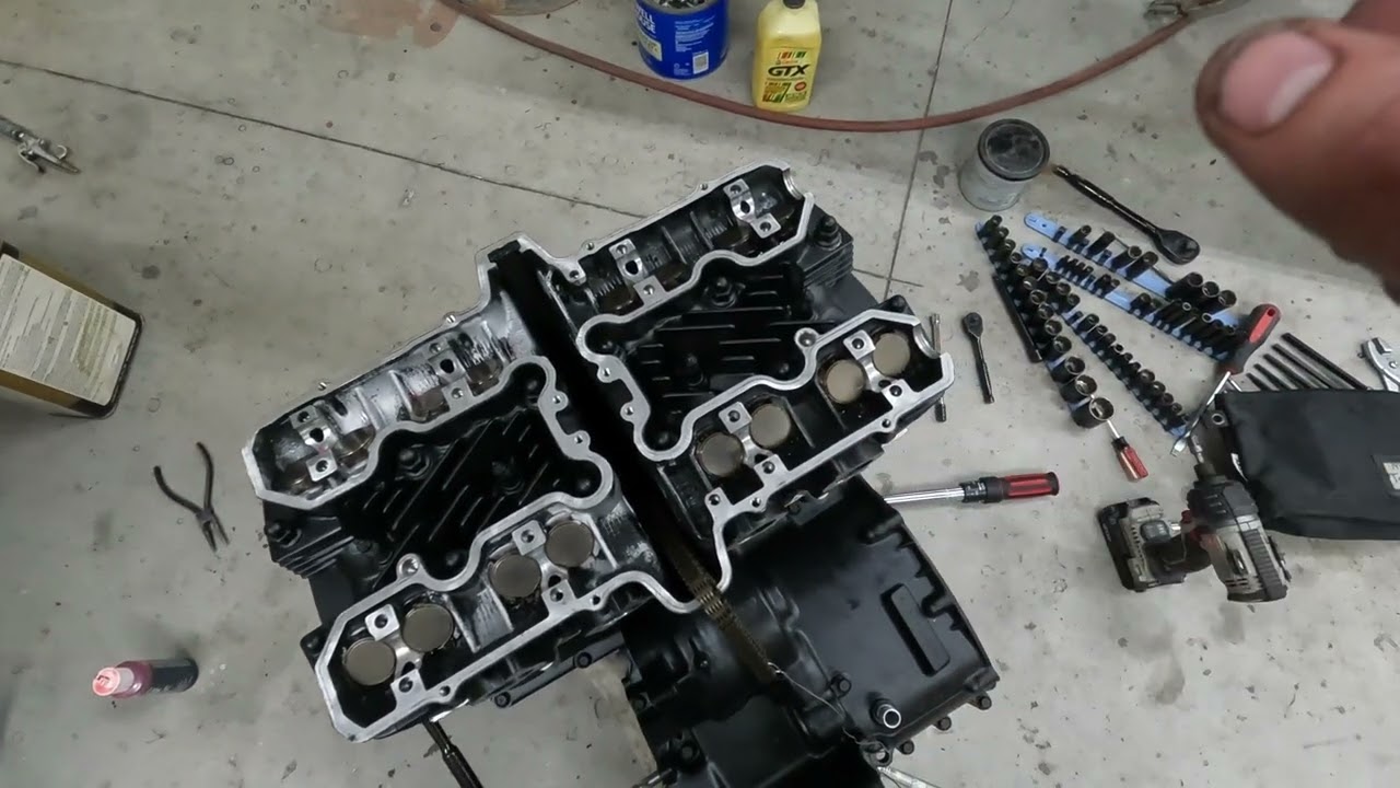 Yamaha FJ1100 Engine Finish Assembly EP3