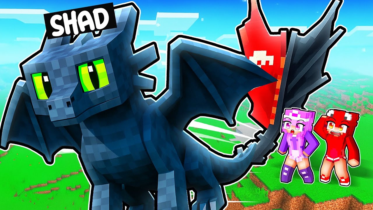 I Pretended to be TOOTHLESS and BEAT MINECRAFT!