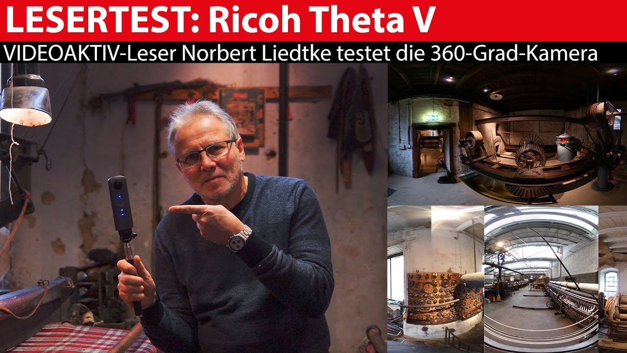Ricoh Theta V: 360-Grad-Kamera im Praxis-Einsatz