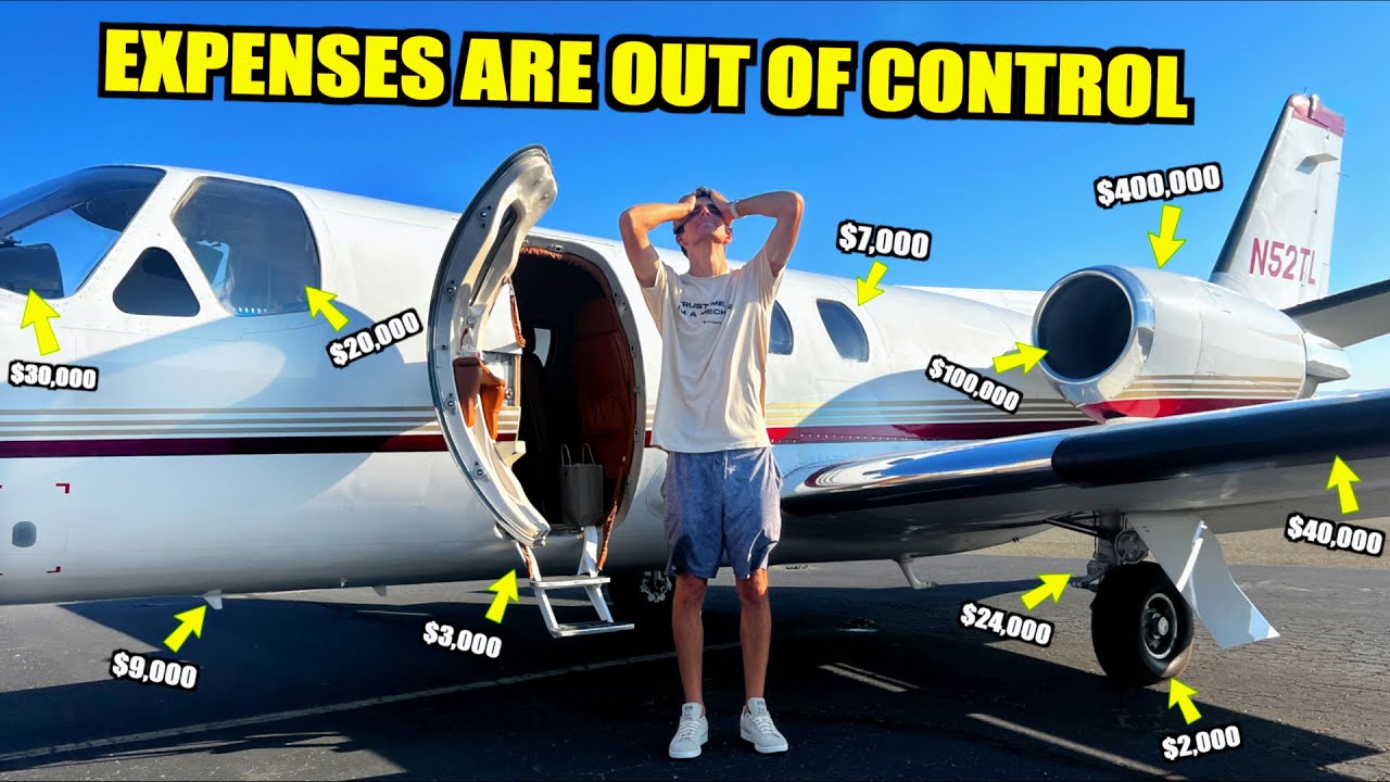 The OUTRAGEOUS Costs Of Owning a Private Jet... (Can We Still Afford It?)