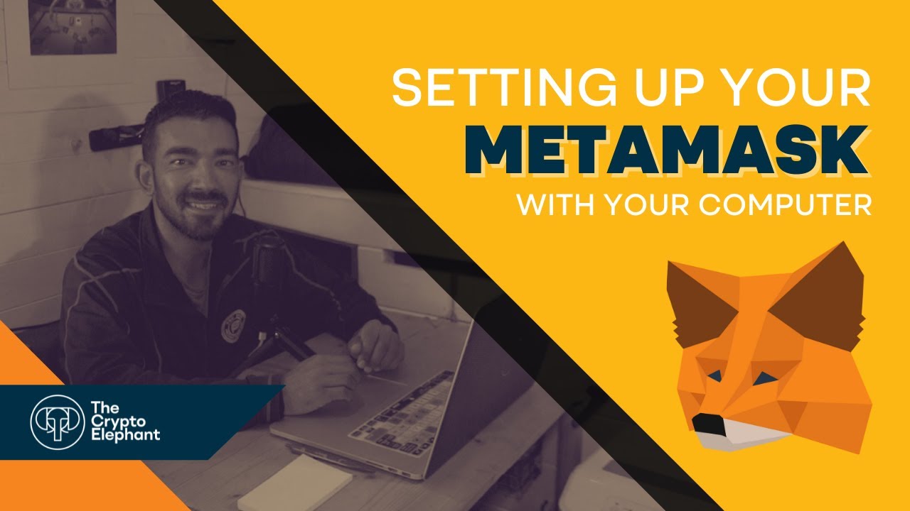 Setting up a new Metamask crypto wallet with your computer!