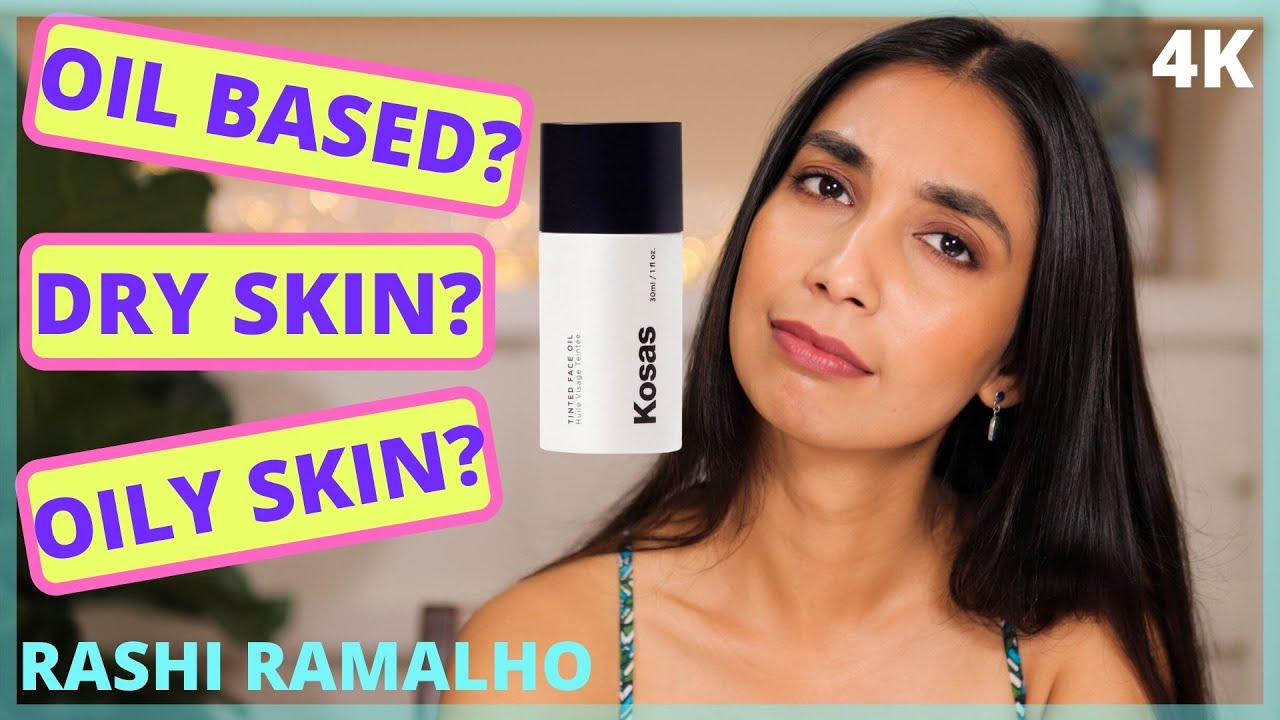 Kosas Tinted Face Oil Review [Testing Oil Based Foundation with Wear Test]