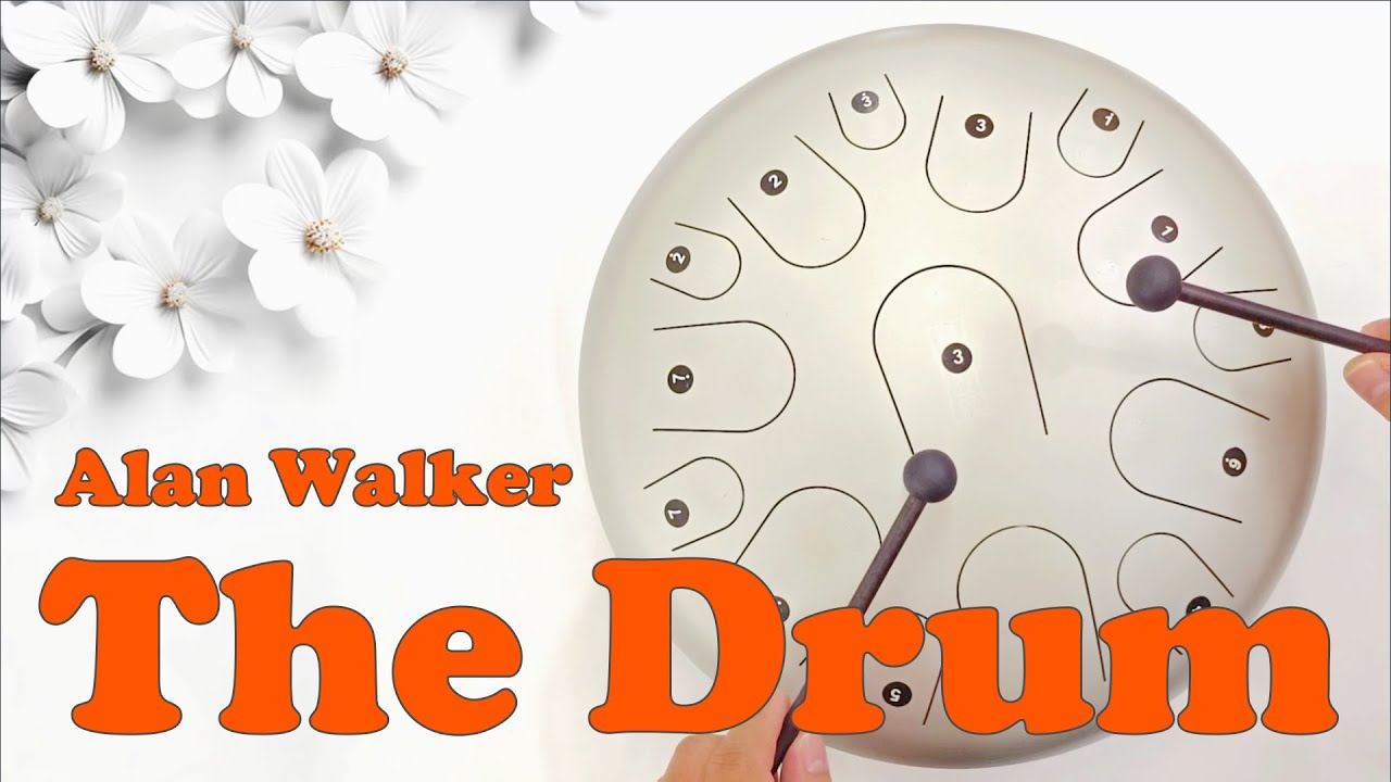 THE DRUM (Alan Walker) - Steel Tongue drum cover with tabs