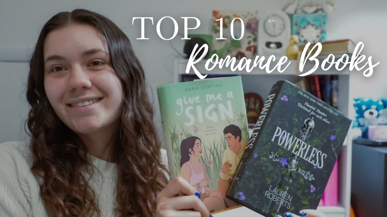 My Top Ten Romance Books // Clean + No Spice!