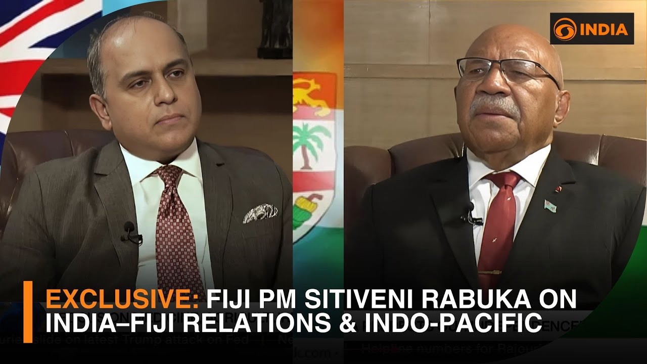 Exclusive: Fiji PM Sitiveni Rabuka on India–Fiji Relations & Indo-Pacific | DD India