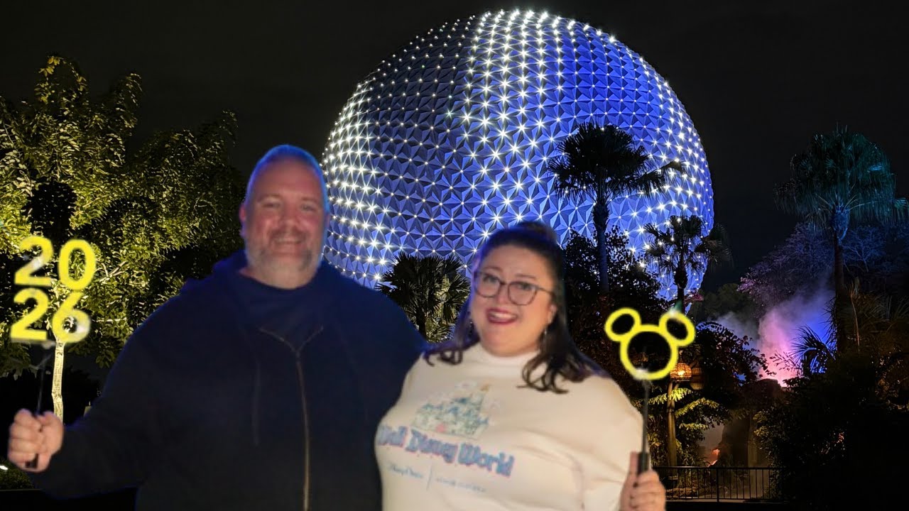 Свежий зимний вечер в EPCOT — это настоящее волшебство.