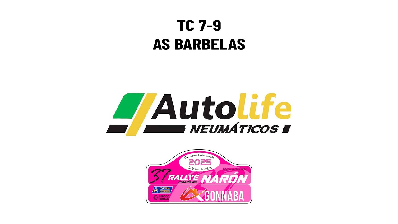 37 Rallye Cidade de Narón TC 7 9 AS BARBELAS 