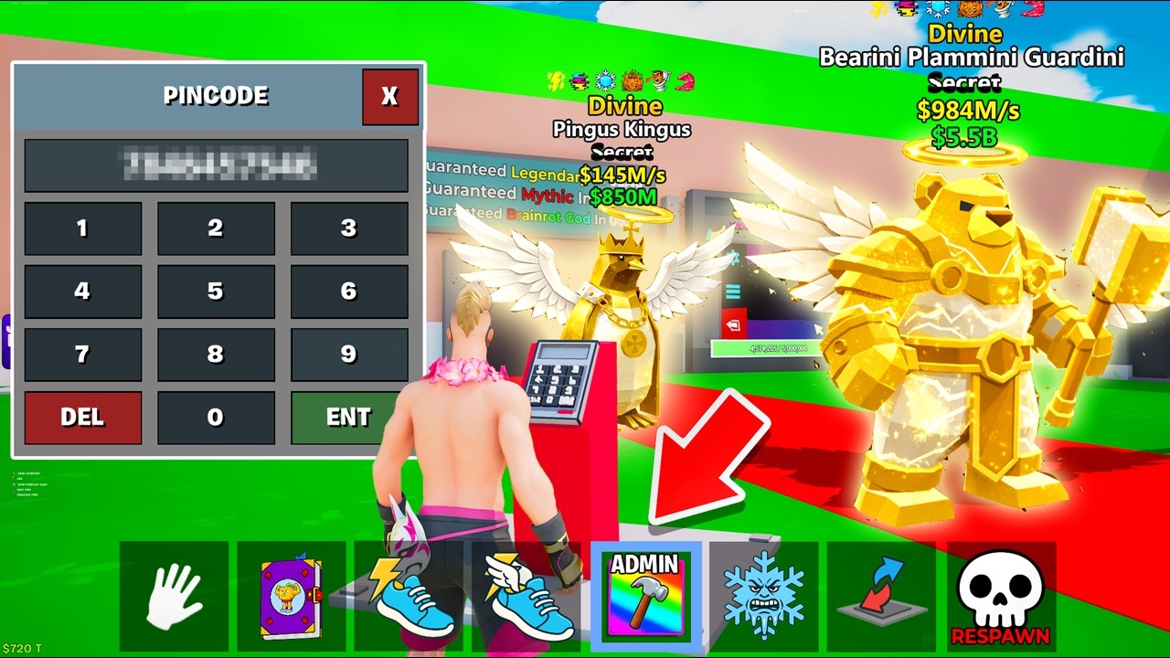 *50* Divine Mutation Secret Codes Fortnite Steal The Brainrot New Admin Abuse (New Secret Codes)