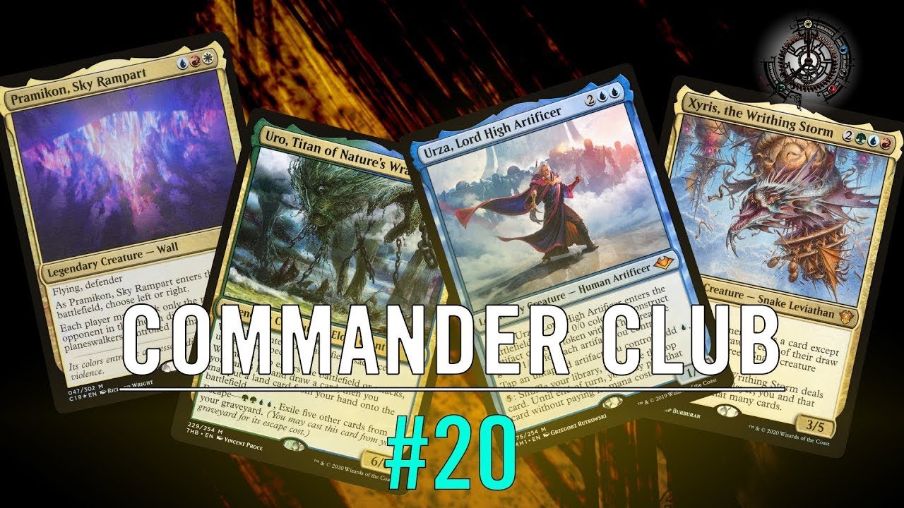 ⚡⚡Commander Club ⚡⚡Pramikon vs Uro vs Urza vs Xyris