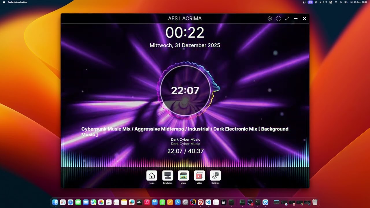 AES LACRIMA (Avalonia UI) - Pixel Shaders (Shadertoy)