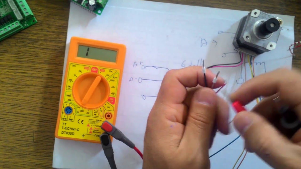 2- Step Motor ve Sürücü Tanıtımı ( Çeşitleri, hız açı kontrolü, sürme, arm, bağlantısı, şeması)