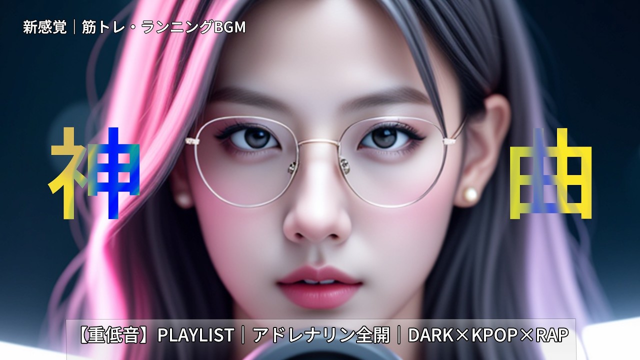 【重低音】DARK×KPOP PLAYLIST｜闇を駆け抜ける夜｜×RAP