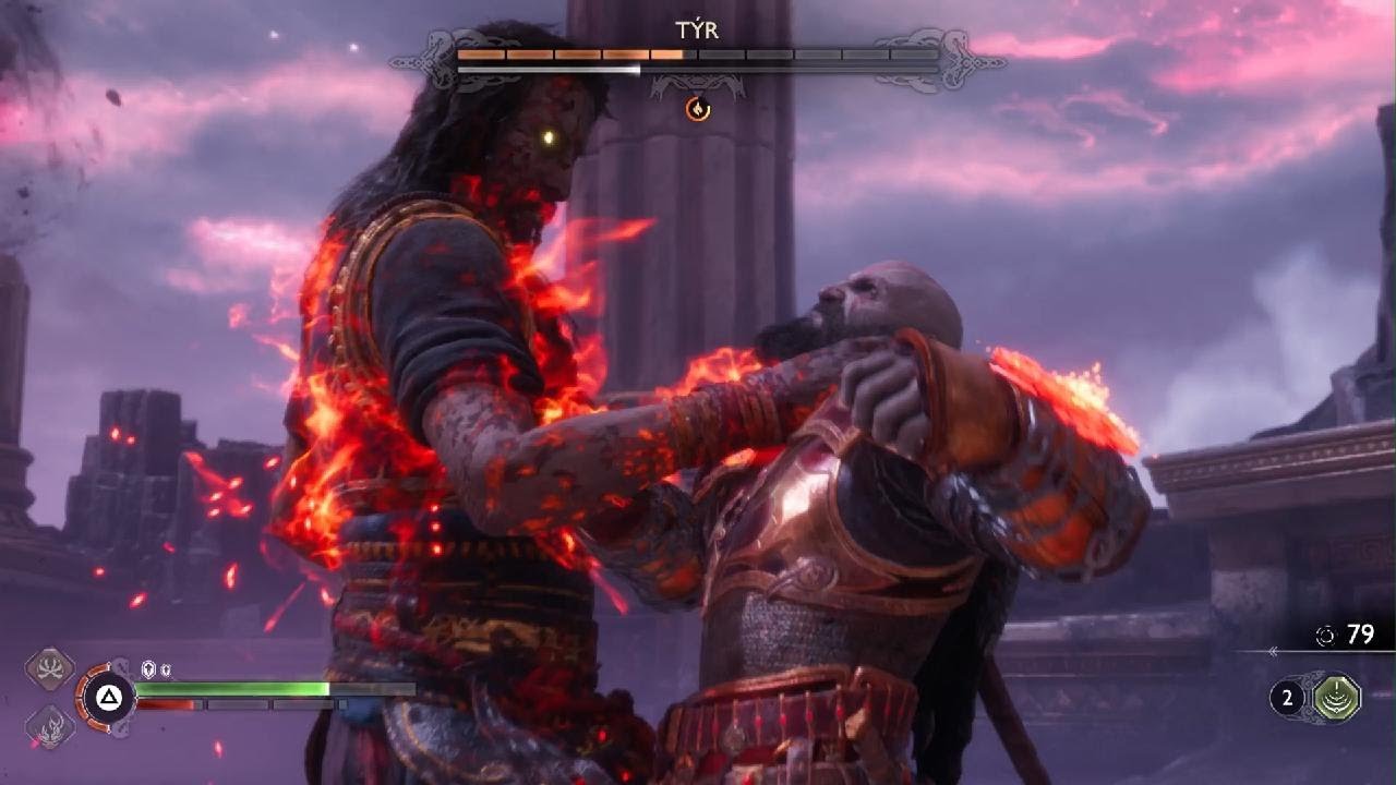 God of War Ragnarök Valhalla: Kratos v Tyr 2