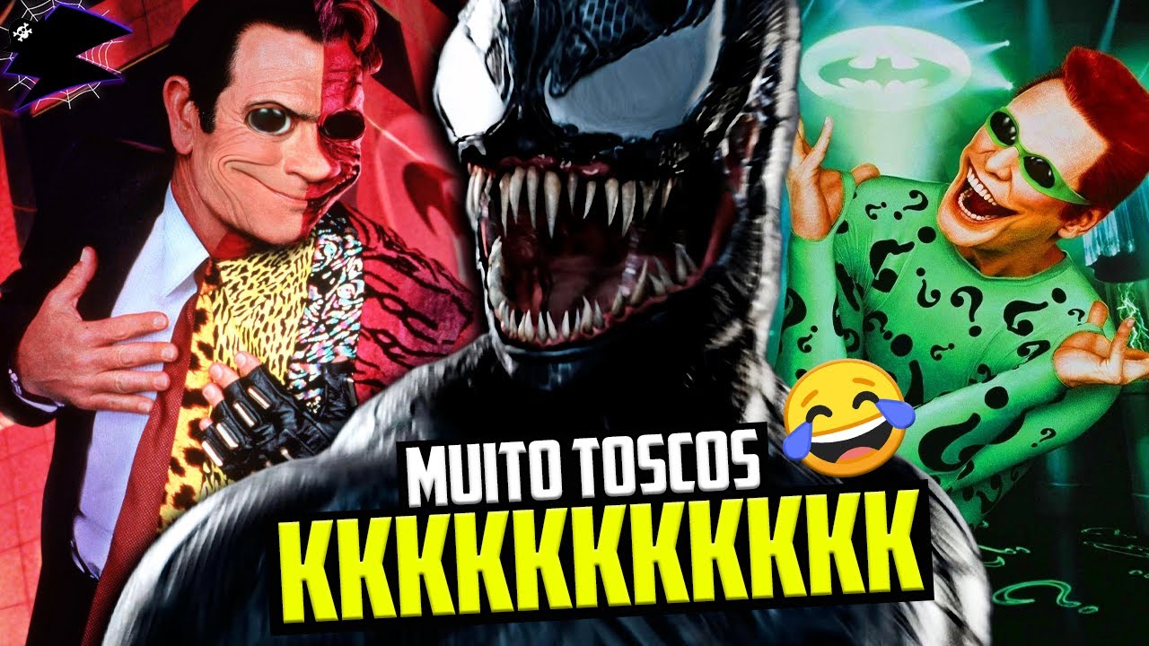 OS VILÕES MAIS TOSCOS DOS FILMES DE SUPER-HERÓIS KKKKKKKKKKK