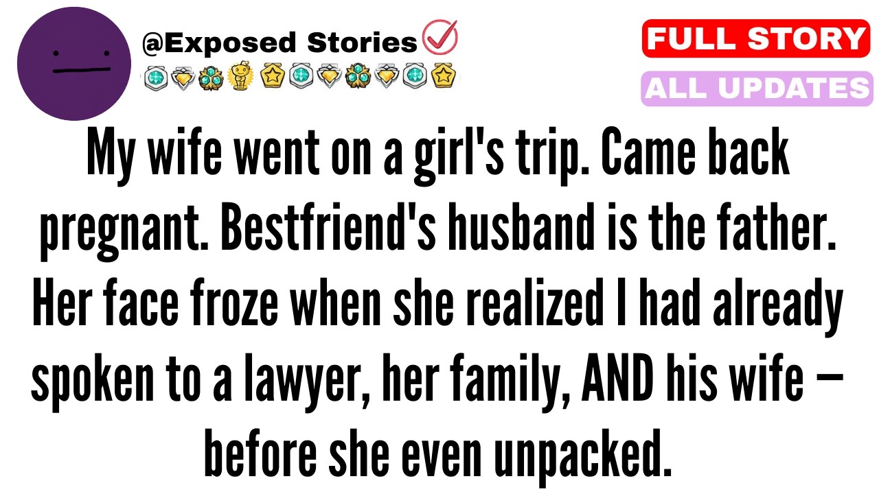 My Wife Went on a Girls Trip Came Back Pregnant—Her Face Froze When I Said I Already Knew Everything