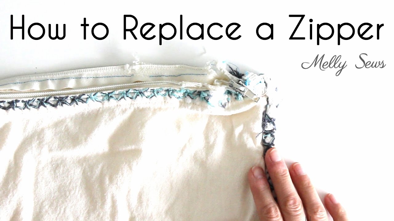 How to Replace a Zipper