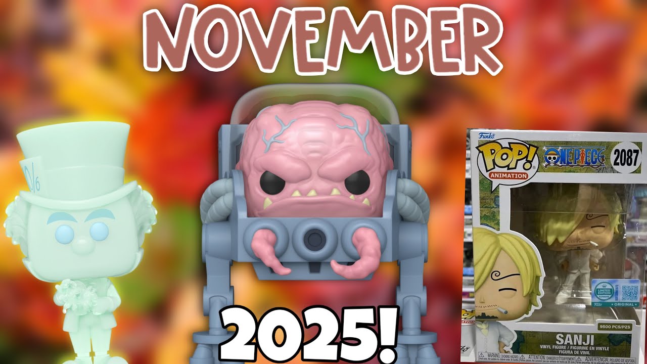 Линейка лимитированных серий Funko за ноябрь 2025 года!