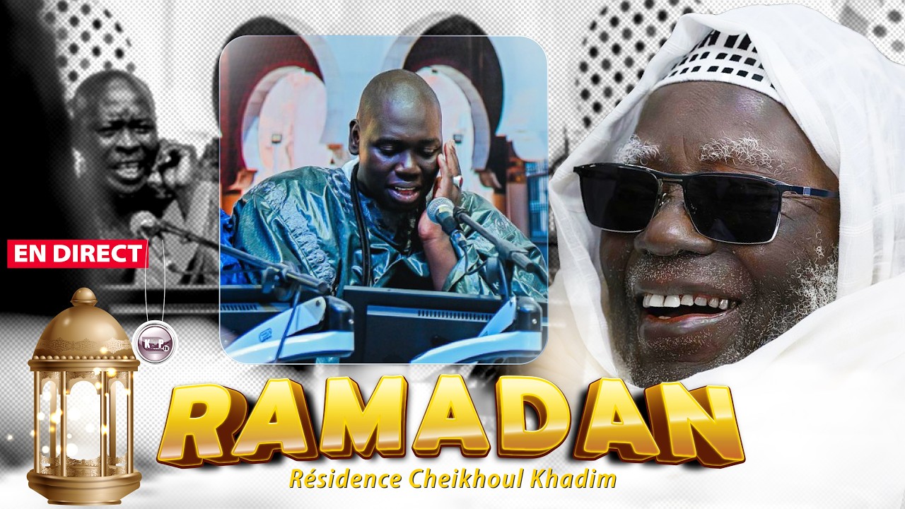 🔴En Direct Résidence Cheikhoul Khadim Prestation Kurel Hizbou Tarqiyyah Refuque Ramadan 2026 Touba