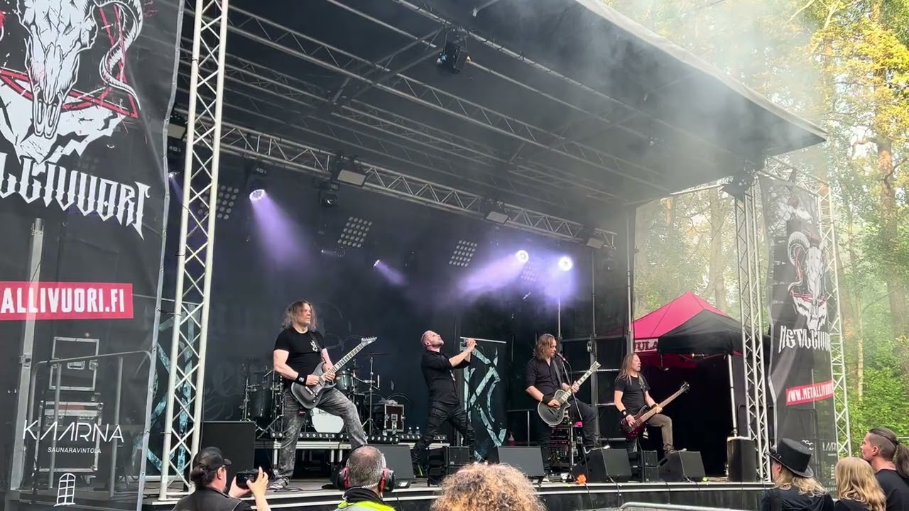 Kaunis Kuolematon - Kylmä Maa (Metallivuori • Uittamon Kansanpuisto • Turku • Finland • 11.7.2025)