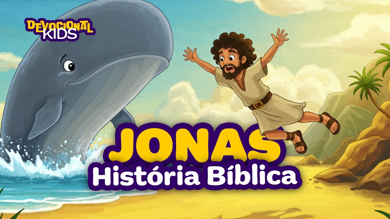 JONAS E O GRANDE PEIXE | Hist&oacute;ria B&iacute;blica para Crian&ccedil;as | Devocional Kids