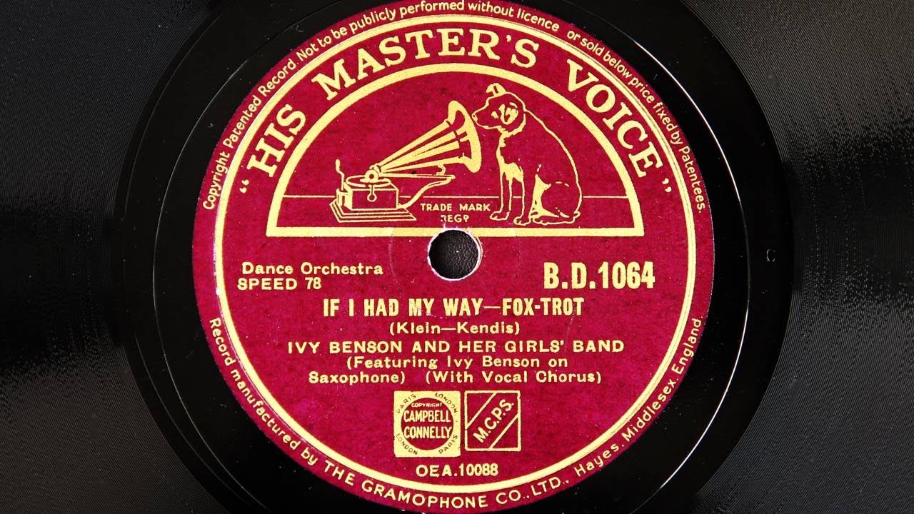 Ivy Benson and Her all Girls Band - If I had My Way (1943)