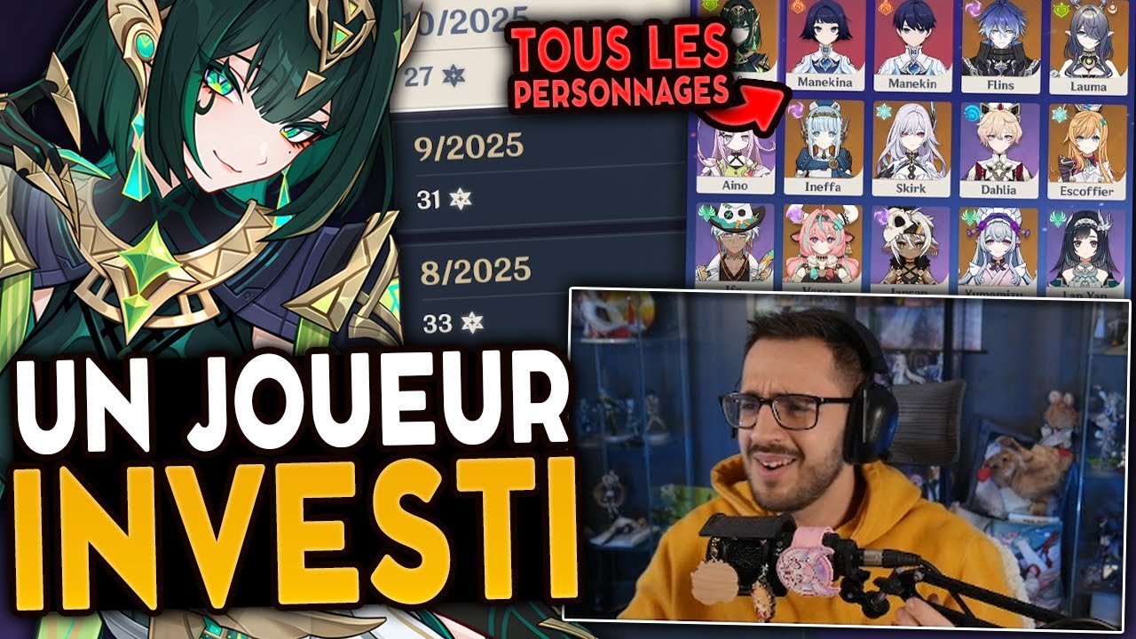 Il possède tous les personnages du jeu ! | Review de compte | Genshin Impact
