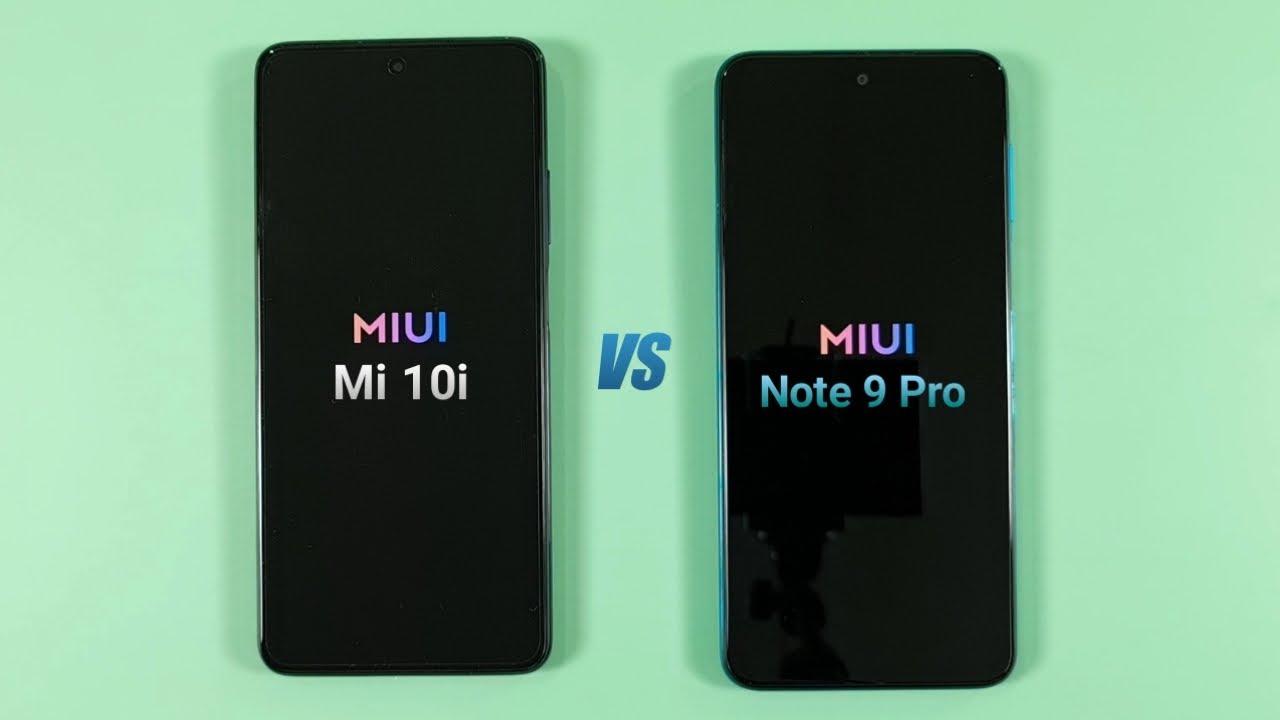 Mi 10i vs Redmi Note 9 Pro | Speed Test | Camera Test & Ram Management