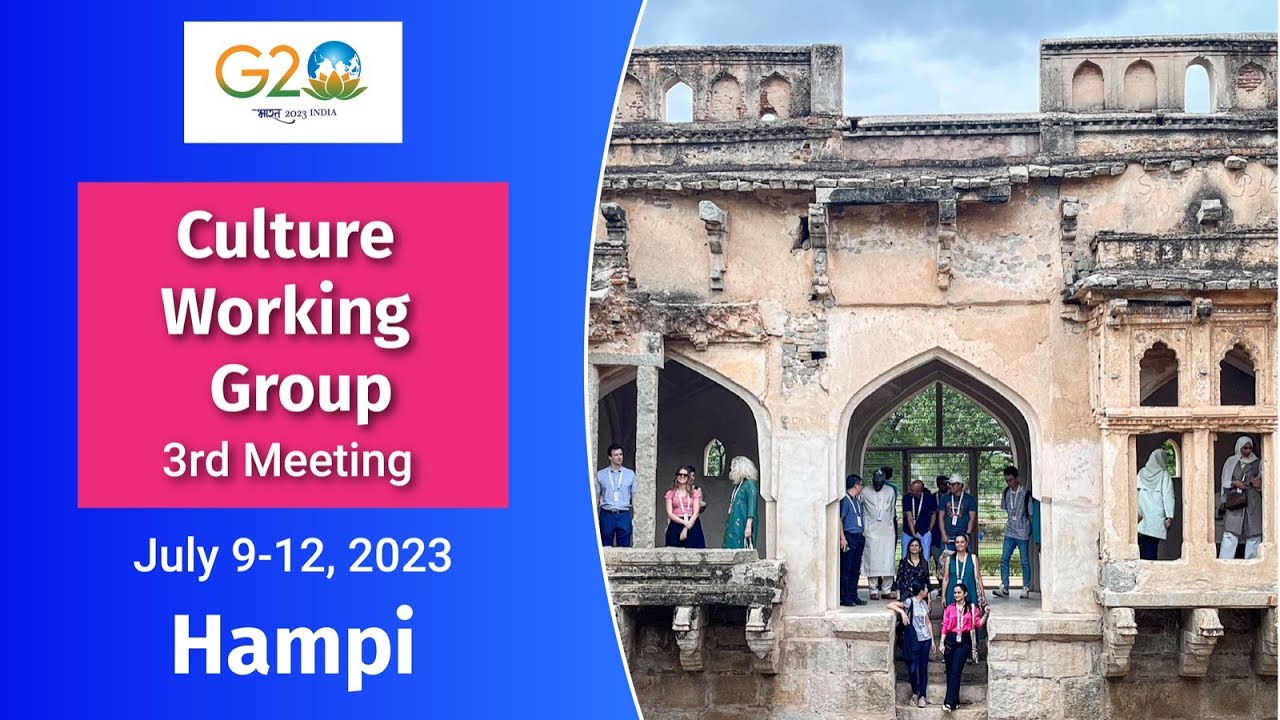G20 Delegates discuss the importance of &ldquo;heritage, diversity & creative economy&rdquo; in Hampi