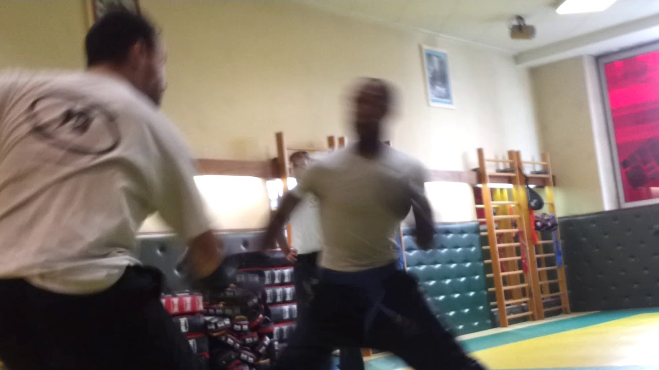 krav maga combat passage ceinture marron seb / karim round 1