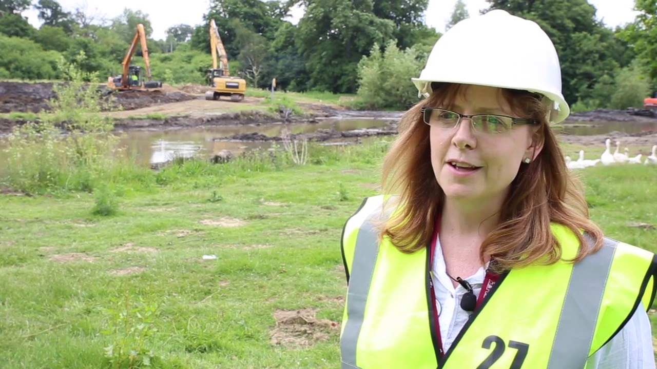 Cannon Hall   De silting of the Georgian Lakes