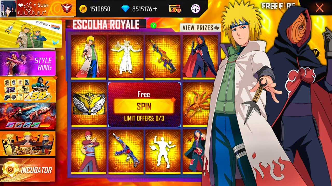 Buying 15000+ Diamonds, Max Evo Bundle, Max Evo Gun Skins & Discount Event Items On Subscriber ID